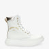Yuca botas de piel con forro interior de piel. blanco