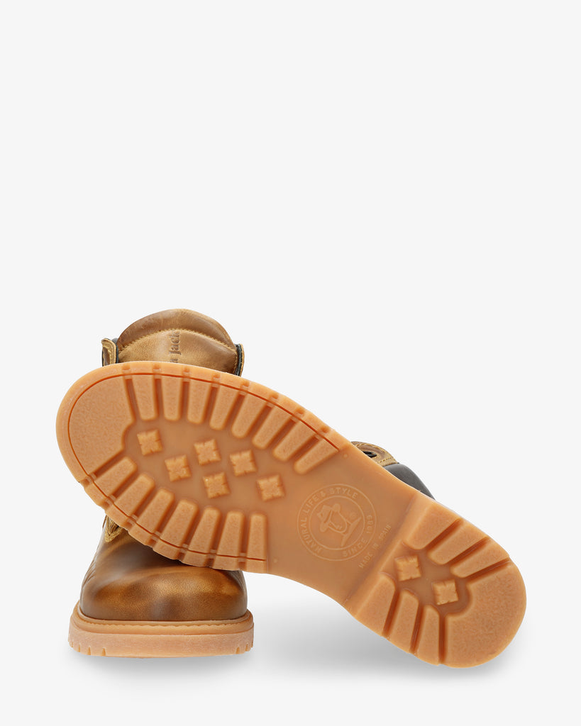 Amur Gtx botín de piel con forro interior de gore-tex®. vintage