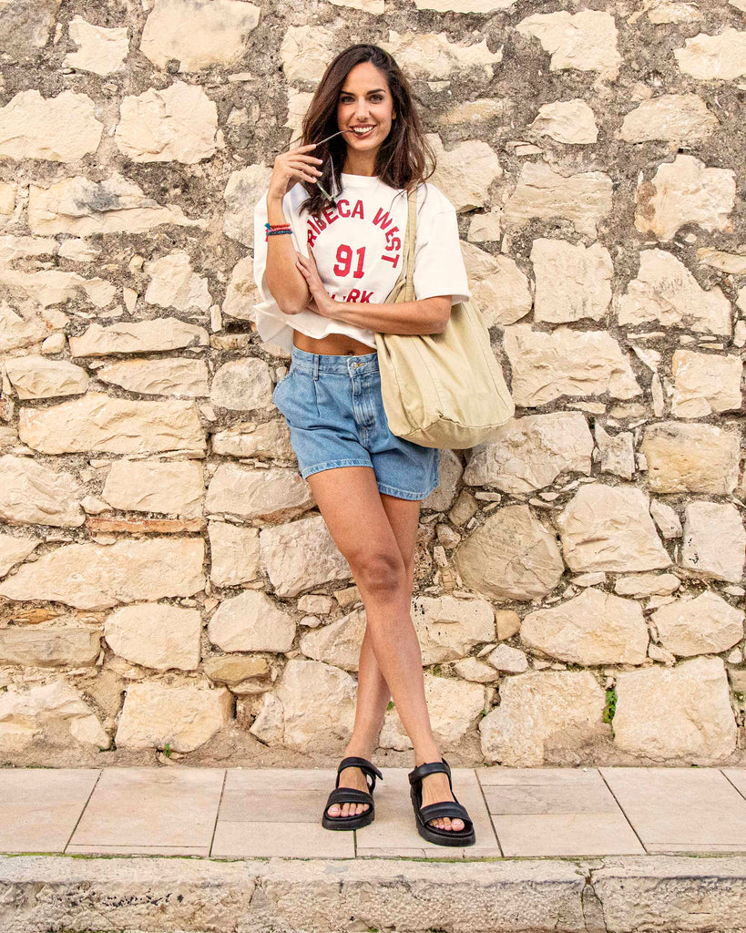 Bety sandalias de piel con forro interior de piel. negro