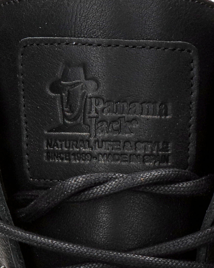 Frisia botas de piel con forro interior de piel. negro