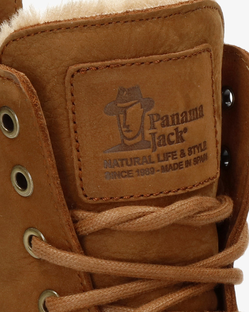 Frisia botas de piel con forro interior de pelo. cuero