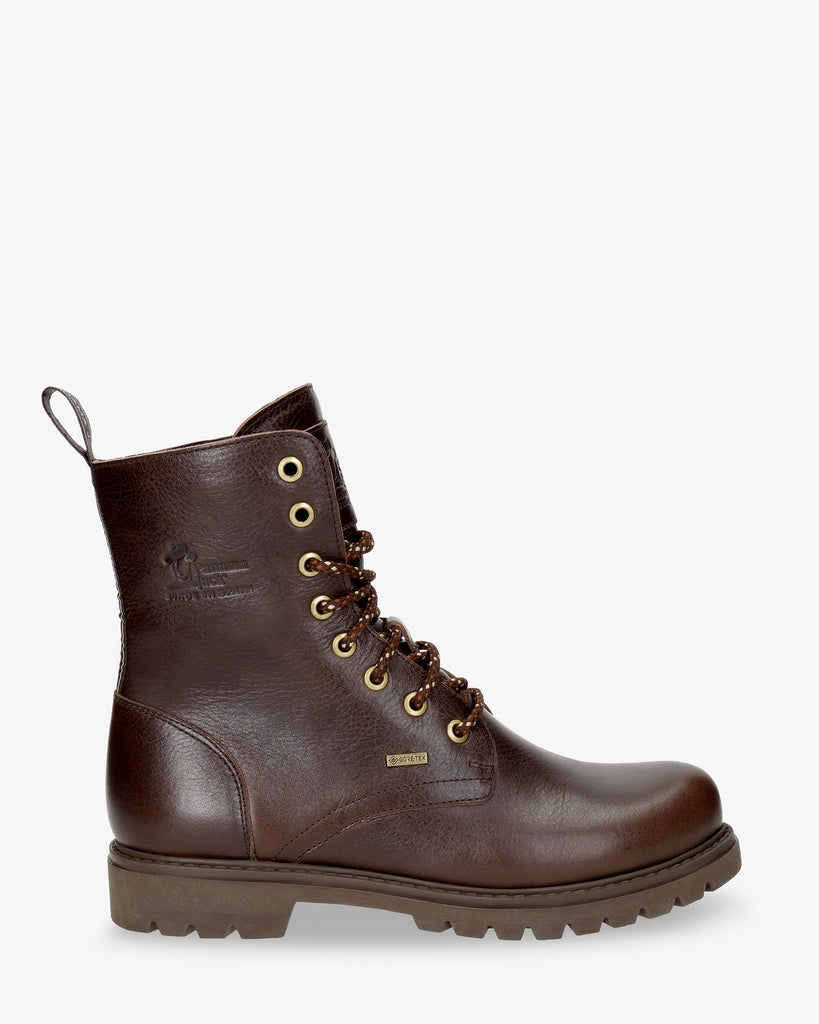 Frisia Gtx botas de piel con forro interior de gore-tex®. marron