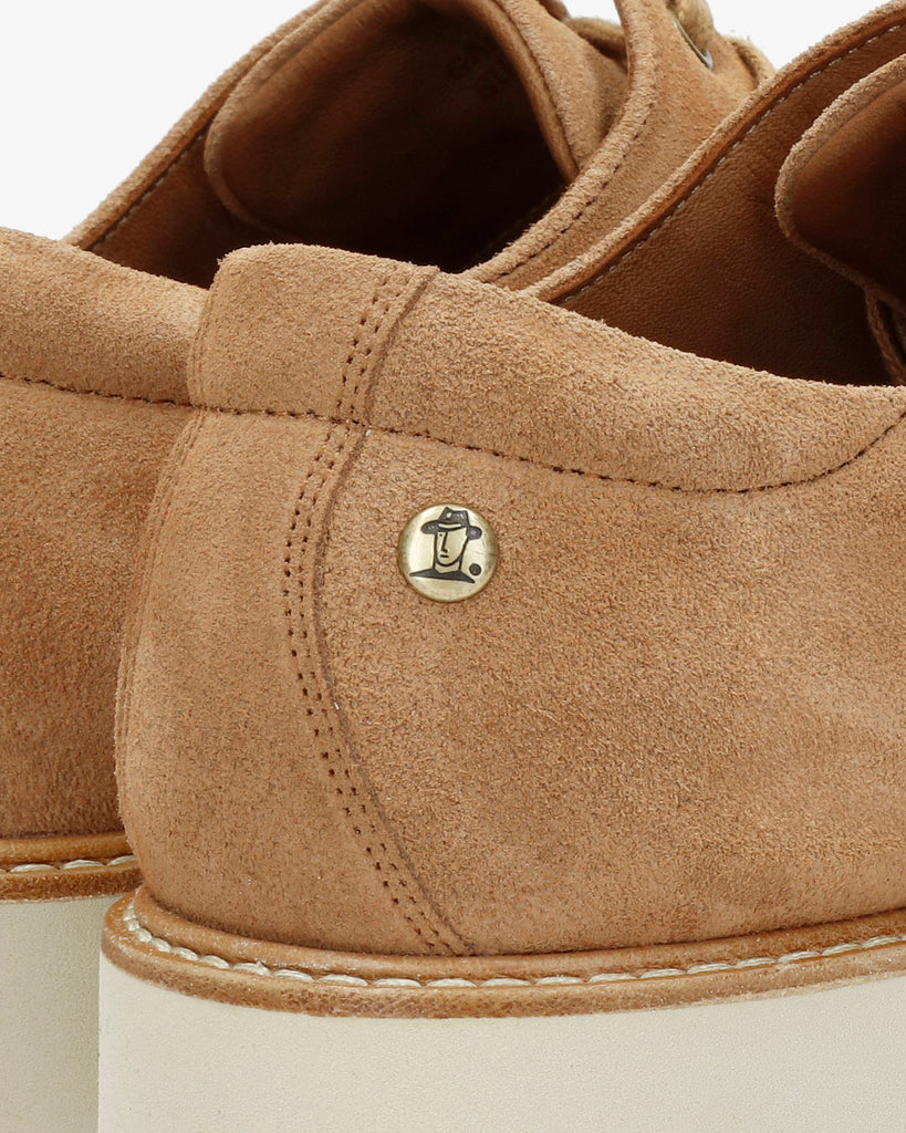 Gadner zapatos de piel con forro interior de piel. cuero