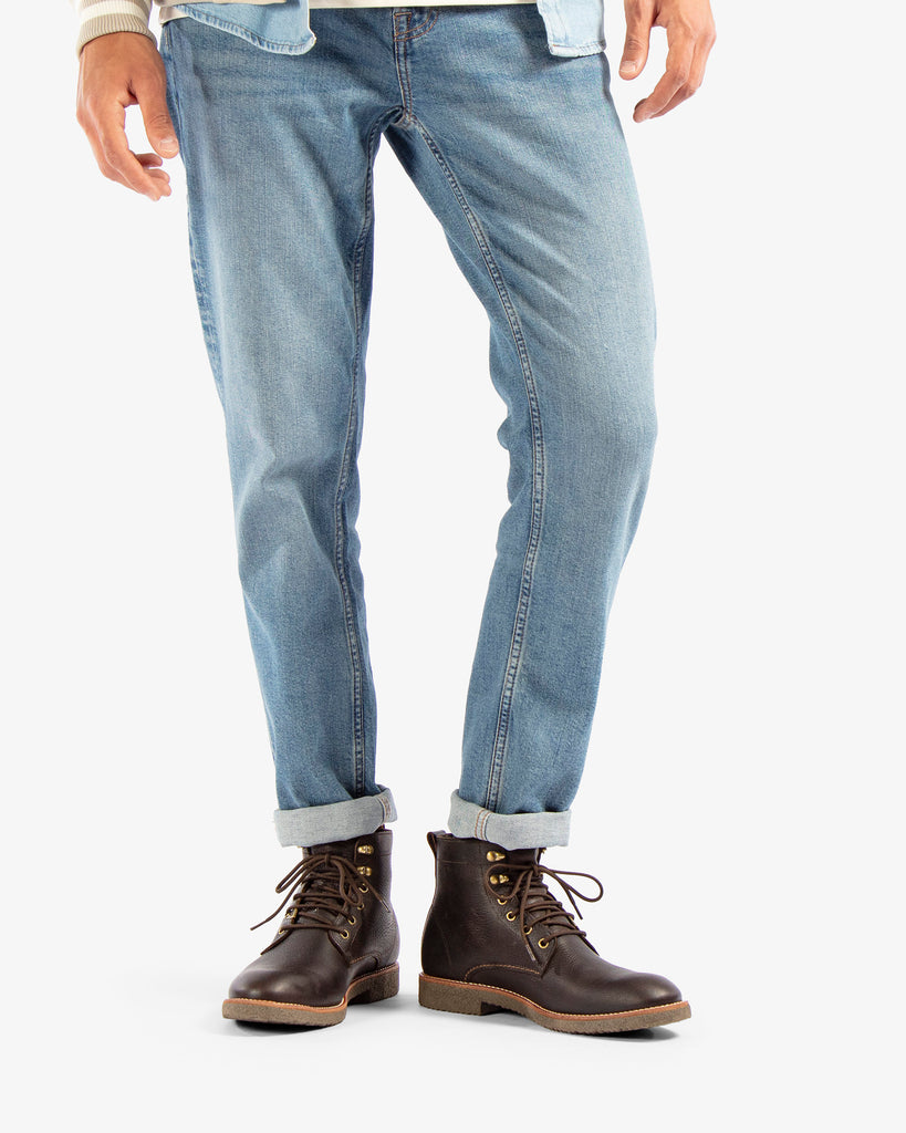 Glasgow Gtx botines de piel con forro interior de gore-tex®. marron