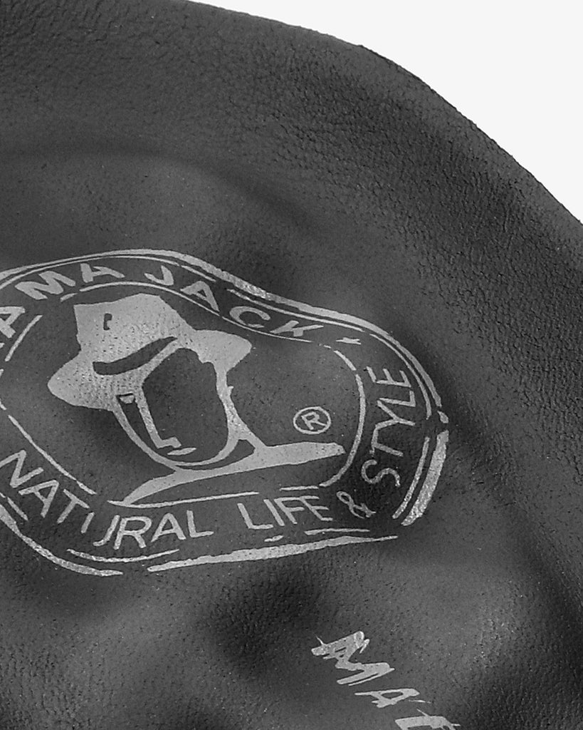 Meridian sandalias de piel con forro interior de lycra. negro