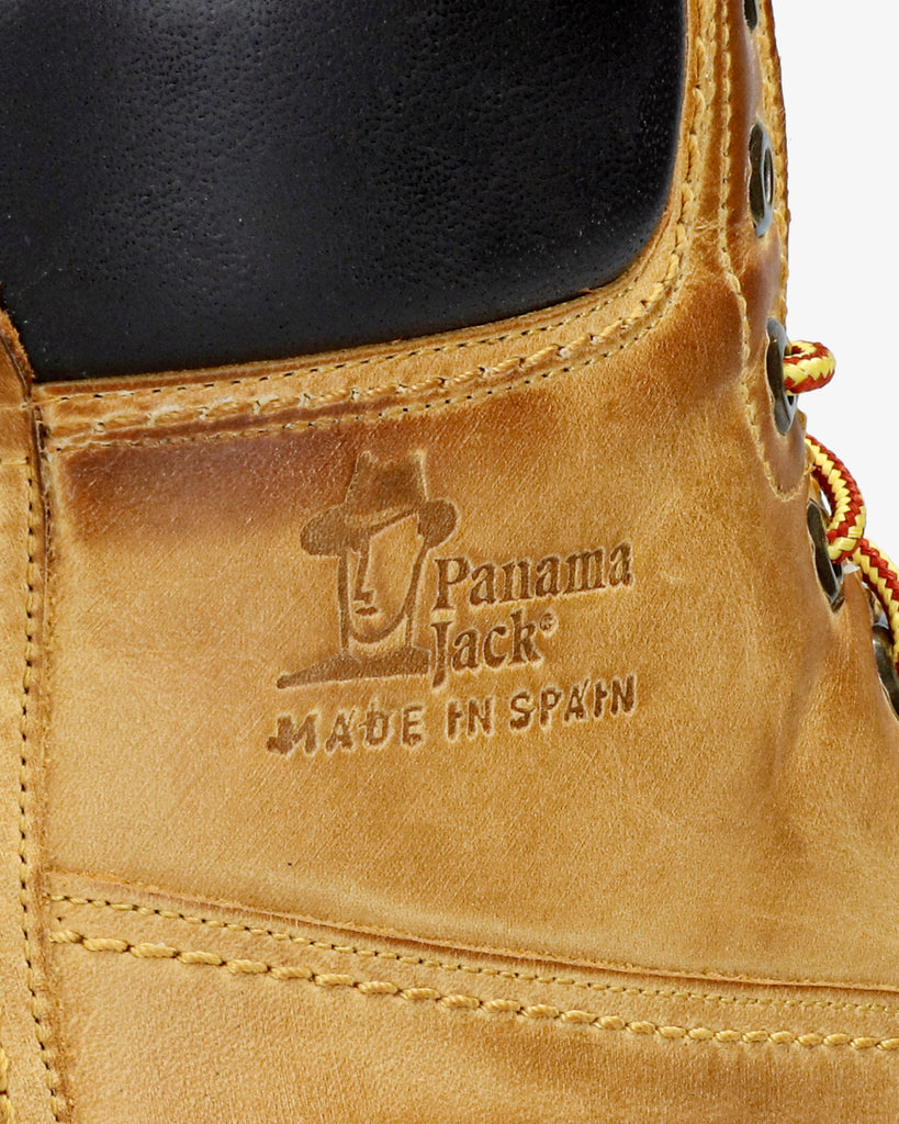 Panama 003 botas de piel con forro interior de piel. vintage