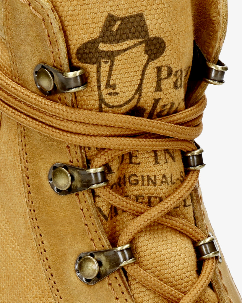 Route Boot Reporter botín de piel con forro interior de tejido. vintage