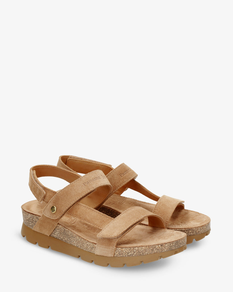 Selma sandalias de piel con forro interior de piel. cuero