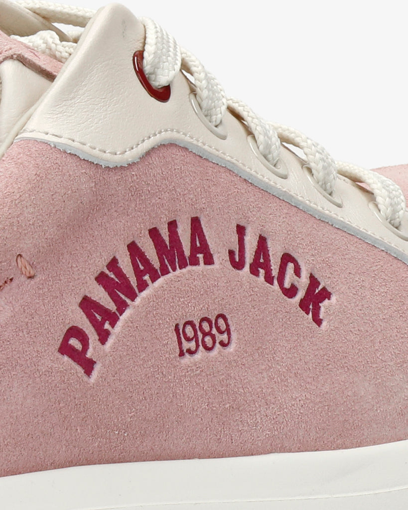 Yarely sneakers de piel con forro interior de piel. rosa