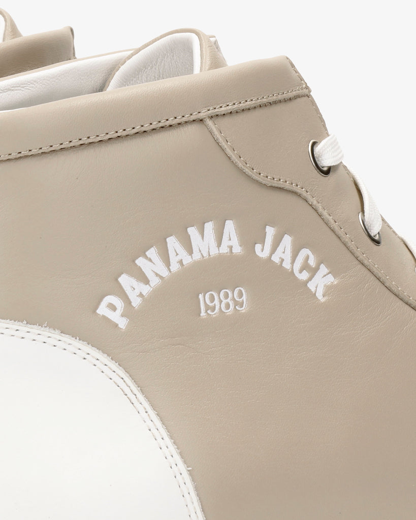 Yaron botines de piel con forro interior de piel. taupe